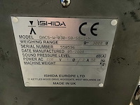 2008 ishida dacs-w-030-sb/ss-i-n weegsysteem - afbeelding 6 van  6
