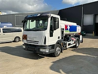 2008 iveco eurocargo 120el / 120el / 4.6 brandstoftankwagen met citerne, euroilleur en pompinstallatie