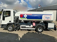 2008 iveco eurocargo 120el / 120el / 4.6 brandstoftankwagen met citerne, euroilleur en pompinstallatie