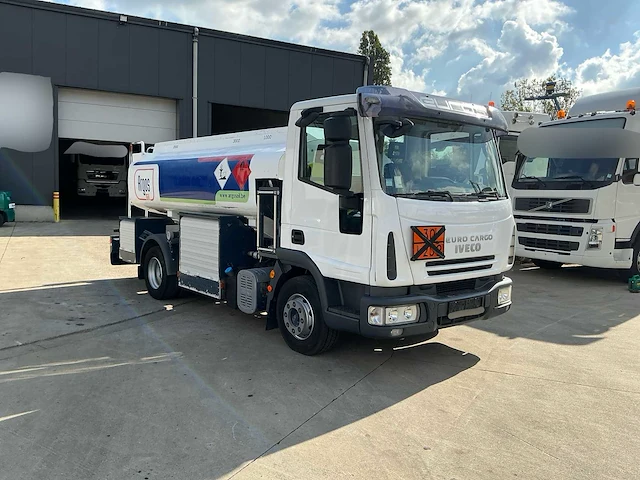 2008 iveco eurocargo 120el / 120el / 4.6 brandstoftankwagen met citerne, euroilleur en pompinstallatie - afbeelding 42 van  44