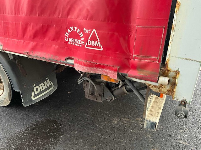 2008 iveco eurocargo 120el18 - zeilwagen hydraulische laadklep - 140000km - afbeelding 7 van  46