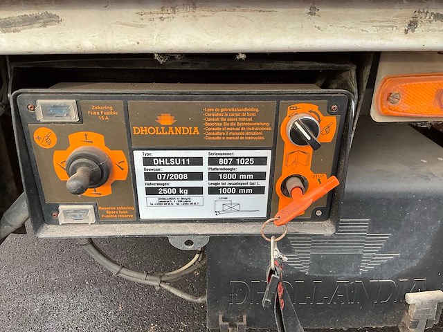 2008 iveco eurocargo 120el18 - zeilwagen hydraulische laadklep - 140000km - afbeelding 10 van  46