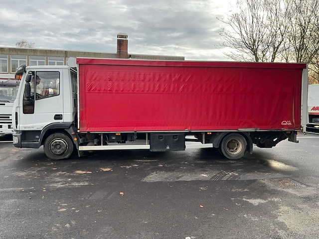 2008 iveco eurocargo 120el18 - zeilwagen hydraulische laadklep - 140000km - afbeelding 12 van  46