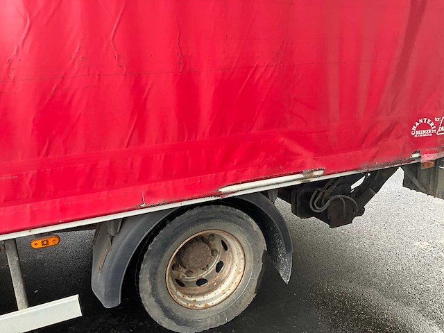 2008 iveco eurocargo 120el18 - zeilwagen hydraulische laadklep - 140000km - afbeelding 6 van  46