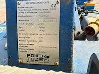 2008 jlg power tower hoogwerker - functioneel - afbeelding 5 van  5