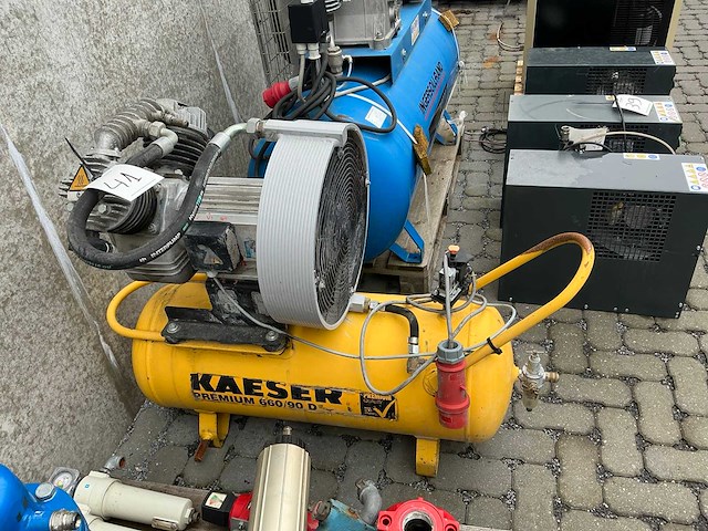 2008 kaeser premium 660/90d luchtcompressor - afbeelding 1 van  2