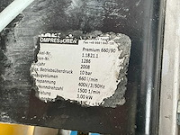 2008 kaeser premium 660/90d luchtcompressor - afbeelding 2 van  2