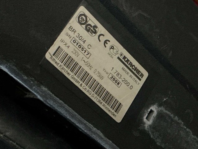 2008 kärcher commercial br 30/4c schrob-/zuigmachine - afbeelding 3 van  4