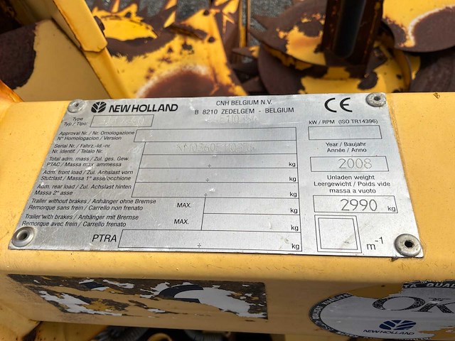 2008 kemper - new holland fi440 mais coupe voor veldhakselaar - afbeelding 2 van  10
