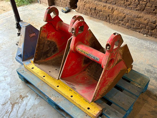 2008 kinshofer hydraulische sloop- sorteergrijper - 360° rotator + 2 graafbakken - afbeelding 5 van  8