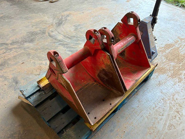 2008 kinshofer hydraulische sloop- sorteergrijper - 360° rotator + 2 graafbakken - afbeelding 6 van  8