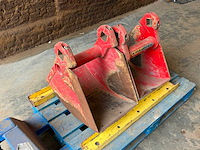 2008 kinshofer hydraulische sloop- sorteergrijper - 360° rotator + 2 graafbakken - afbeelding 7 van  8