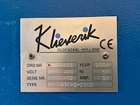 2008 klieverik industriële rotatiecalander - afbeelding 8 van  8
