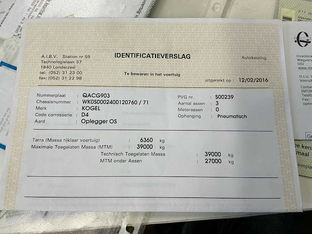 2008 kogel s24 oplegger - afbeelding 24 van  31