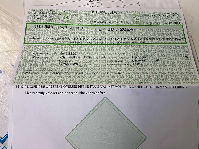 2008 kogel s24 oplegger - afbeelding 25 van  31