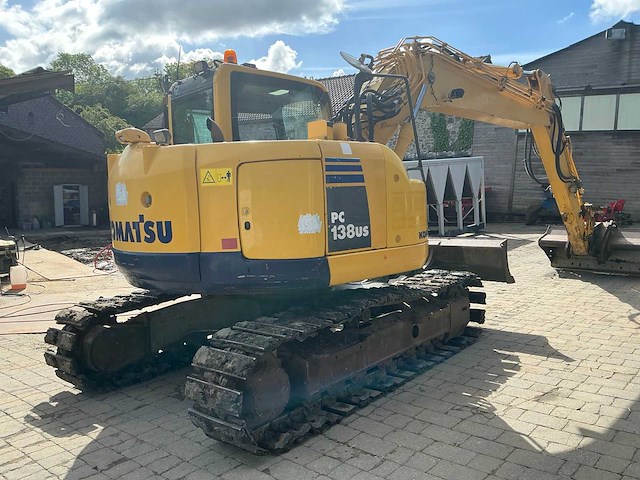 2008 komatsu pc 138 us rupsgraafmachine - afbeelding 4 van  5