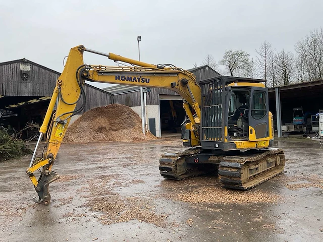 2008 komatsu pc138us-8 - rupsgraafmachine - afbeelding 1 van  24