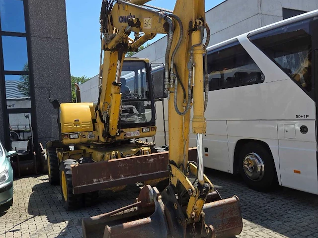 2008 komatsu pw110r-1 - mobiele wielgraafmachine - afbeelding 23 van  32