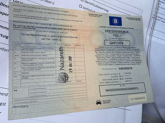 2008 krone sd-27 oplegger krone - afbeelding 9 van  22