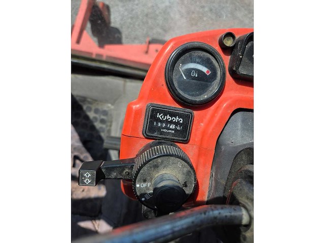 2008 kubota f2880 4x4 professionele frontmaaier met opvangbak en hoogtelosser - afbeelding 2 van  12