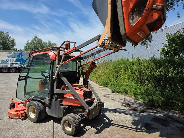 2008 kubota f2880 4x4 professionele frontmaaier met opvangbak en hoogtelosser - afbeelding 7 van  12