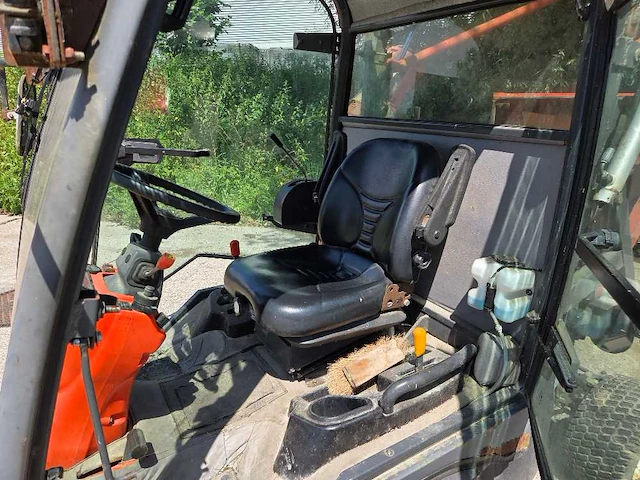 2008 kubota f2880 4x4 professionele frontmaaier met opvangbak en hoogtelosser - afbeelding 12 van  12