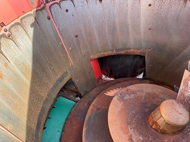 2008 kuhn euromix plus euvi 73 stroblaasmixer trailer - afbeelding 10 van  25