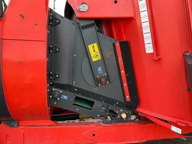 2008 kuhn euromix plus euvi 73 stroblaasmixer trailer - afbeelding 16 van  25