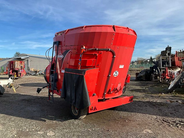 2008 kuhn euromix plus euvi 73 stroblaasmixer trailer - afbeelding 3 van  25