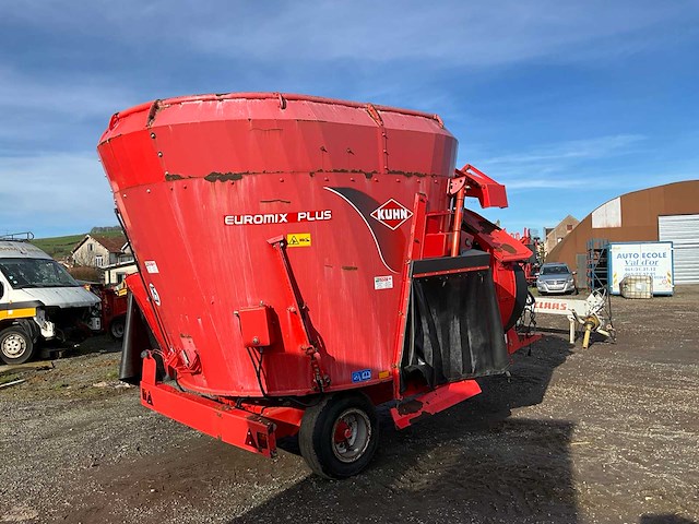 2008 kuhn euromix plus euvi 73 stroblaasmixer trailer - afbeelding 5 van  25