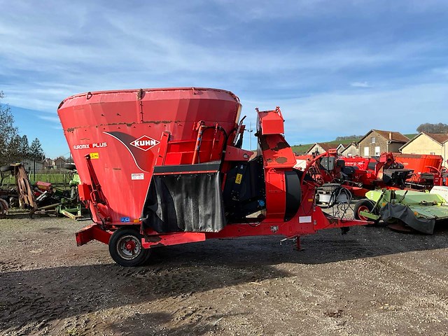 2008 kuhn euromix plus euvi 73 stroblaasmixer trailer - afbeelding 6 van  25