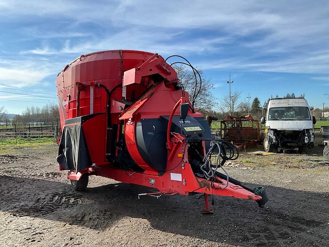 2008 kuhn euromix plus euvi 73 stroblaasmixer trailer - afbeelding 7 van  25