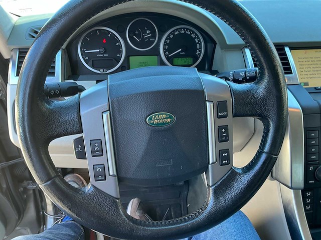 2008 landrover range sport lichte vracht personenauto - afbeelding 11 van  45