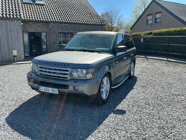 2008 landrover range sport lichte vracht personenauto - afbeelding 12 van  45