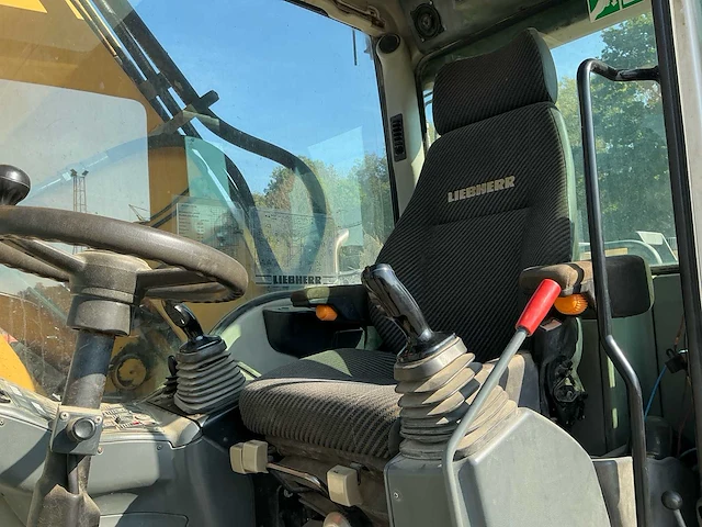 2008 liebherr 314 banden graafmachine - afbeelding 7 van  22