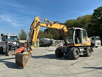 2008 liebherr 314 banden graafmachine