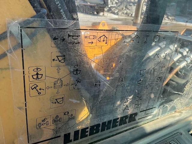 2008 liebherr 314 banden graafmachine - afbeelding 14 van  22