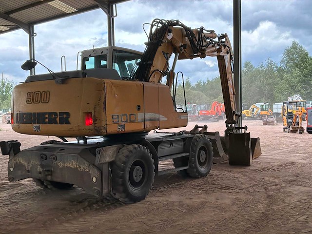 2008 liebherr 900 banden graafmachine - afbeelding 17 van  21
