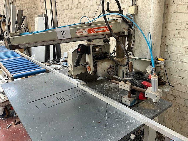 2008 maggi junior 640 radiaalafkortzaagmachine - afbeelding 2 van  8