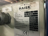 2008 maier langdreher ml 32 d cnc langdraaimachine - afbeelding 11 van  13