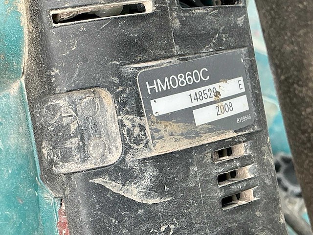 2008 makita hm0860c breekhamer - afbeelding 2 van  3