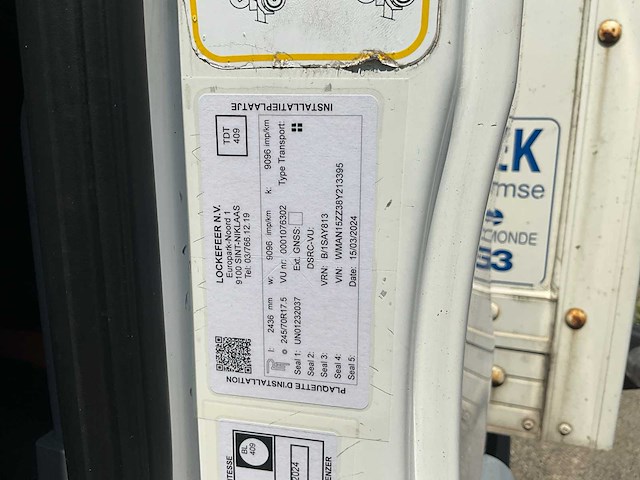 2008 man tgl vrachtwagen - afbeelding 28 van  40