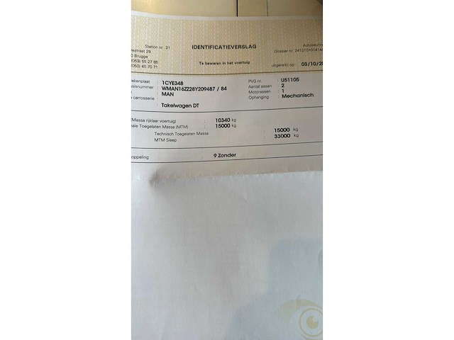 2008 man tgm 15.240 takelwagen - afbeelding 16 van  27