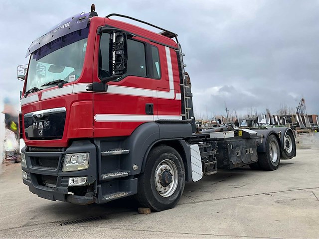 2008 man tgs26.360 haaksysteem - airco - afbeelding 12 van  48