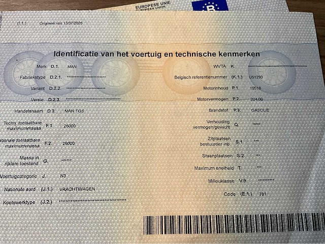 2008 man tgs26.360 haaksysteem - airco - afbeelding 42 van  48