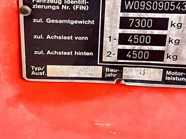 2008 manitou as85/as90 zwenklader - afbeelding 4 van  19