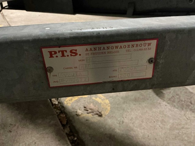 2008 marco ac20ta aanhangwagen - afbeelding 3 van  16