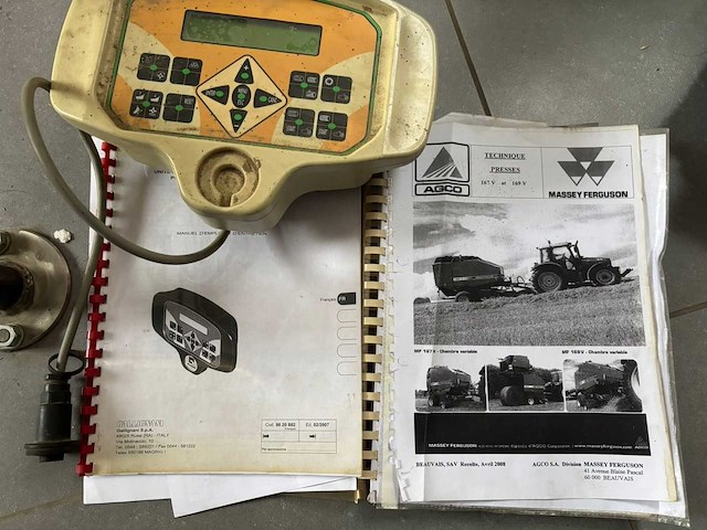 2008 massey ferguson mf 169 balenpers - afbeelding 30 van  40