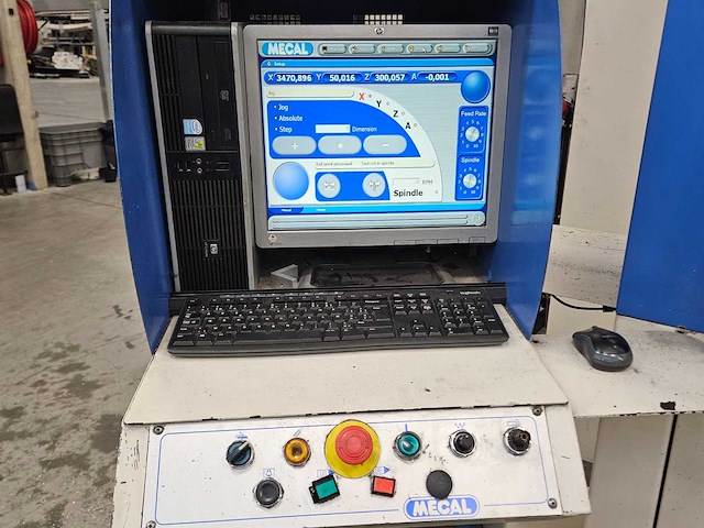 2008 mecal mc 305 cnc freesmachine - afbeelding 6 van  7