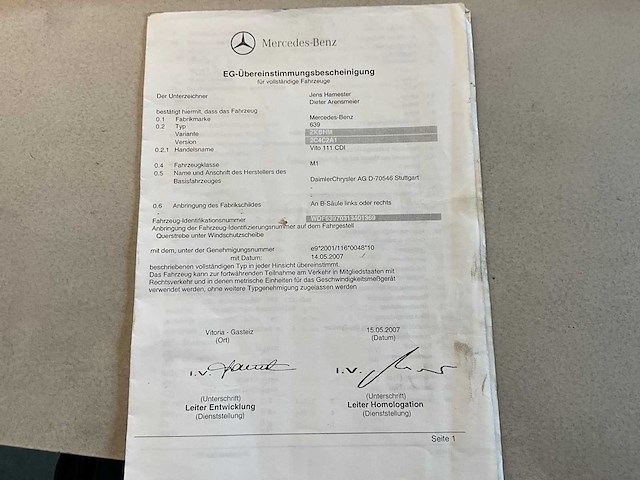 2008 mercedes-benz vito - afbeelding 28 van  36